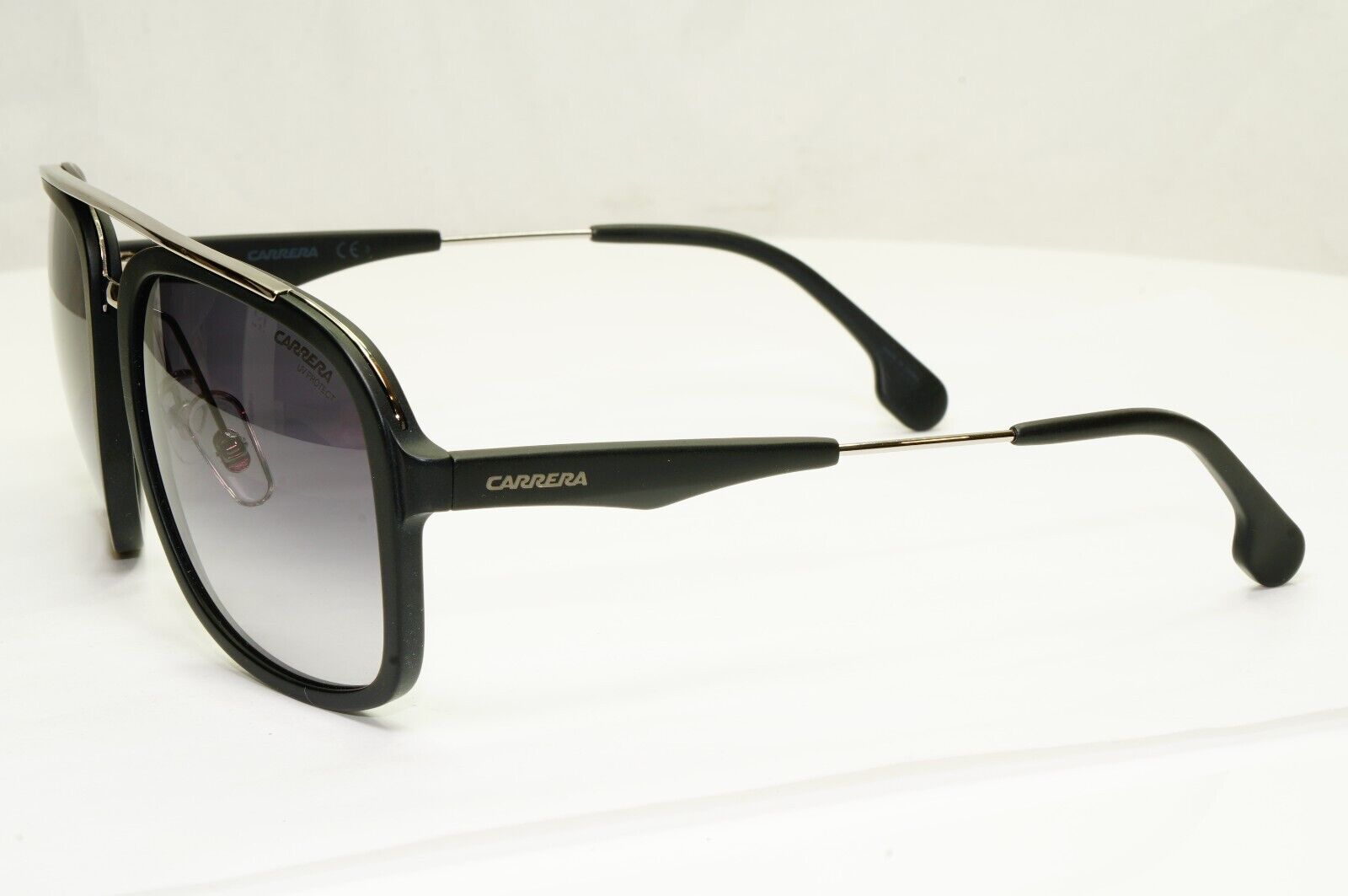Carrera Black GradientSunglasses Smoke Square Pilot Mens Designer 133/S TI79O