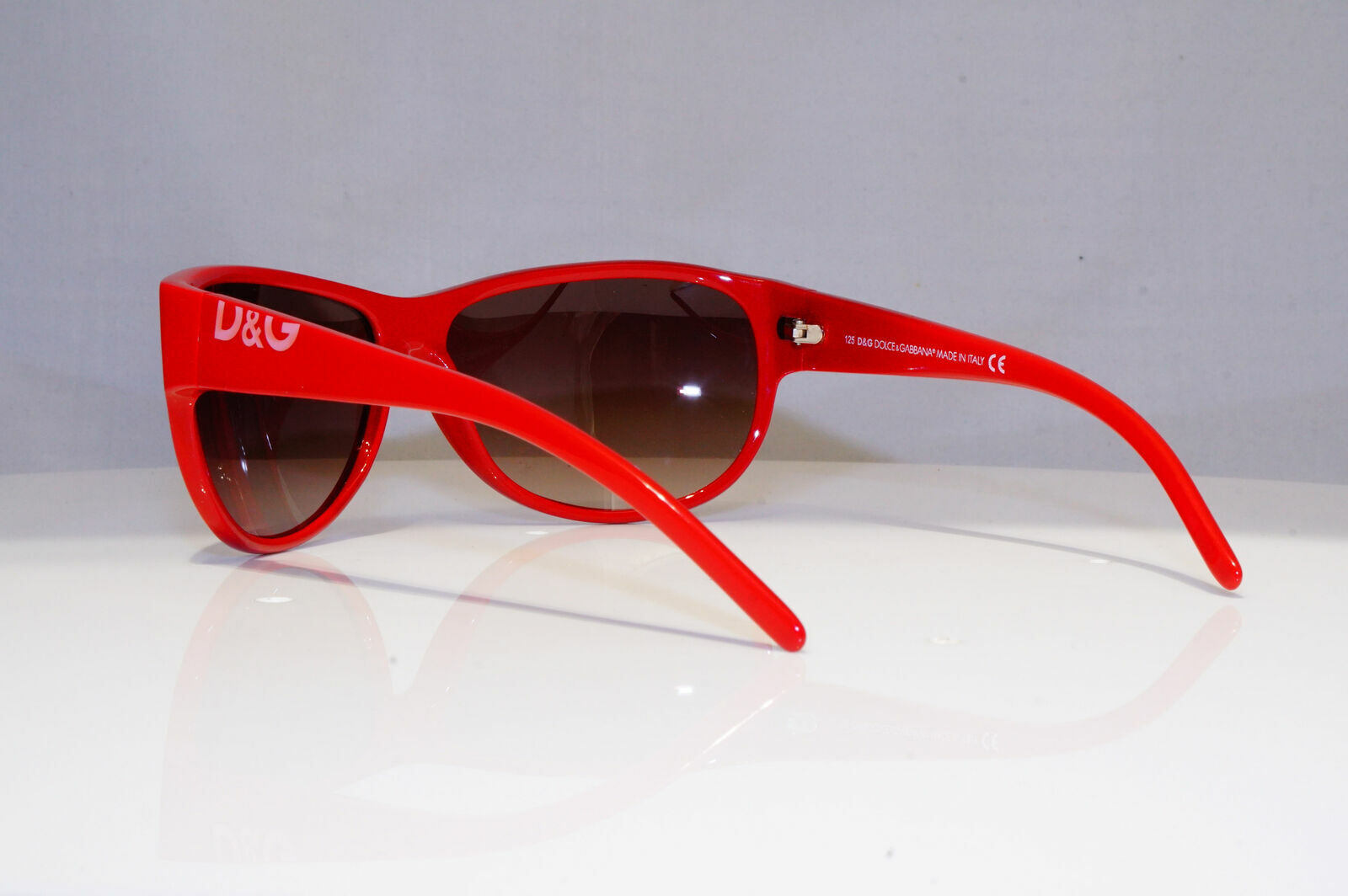 Dolce & Gabbana Vintage Sunglasses Mens Womens Red Square D&G 2213 482 290122