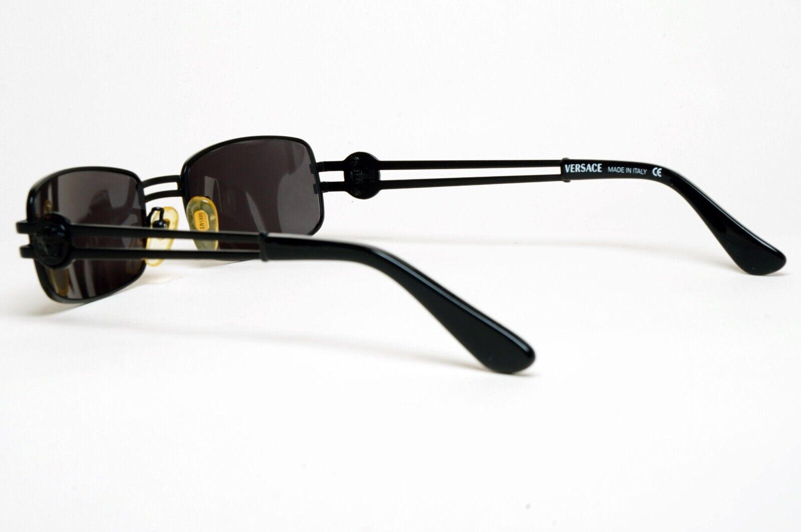 Gianni Versace Sunglasses 1996 Vintage Black Medusa MOD S40 COL 028 100225