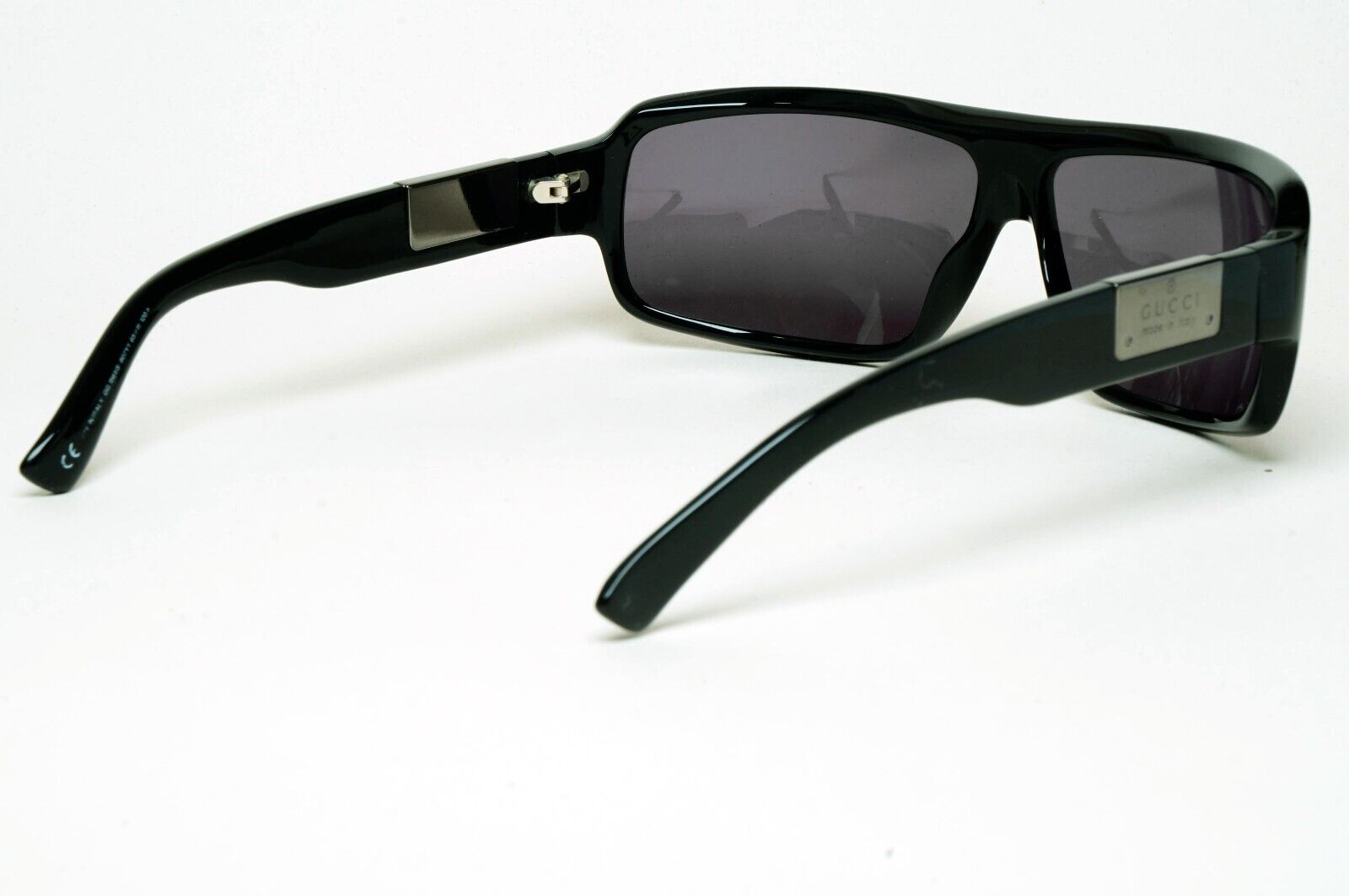 Gucci Sunglasses 2001 Vintage Wrap Black Grey Retro GG 1561/S 807/Y1 210125