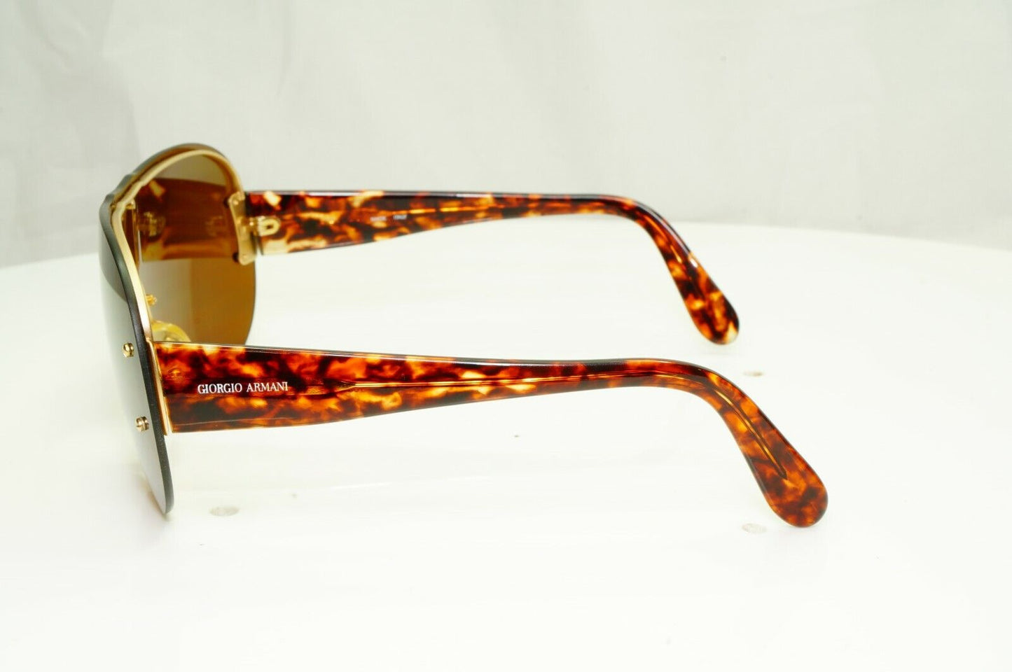 Authentic Giorgio Armani 1997 Vintage Sunglasses Shield Brown Men Women 703 703