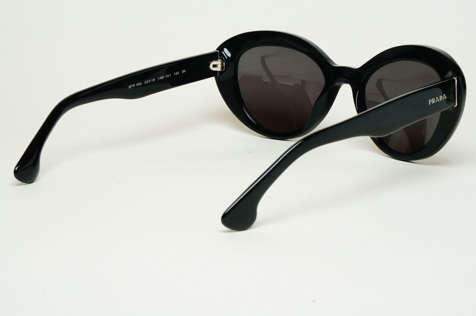 Prada Sunglasses 2015 Black Glossy Portrait PR15QS SPR 15Q 1AB-1A1 53mm 170125