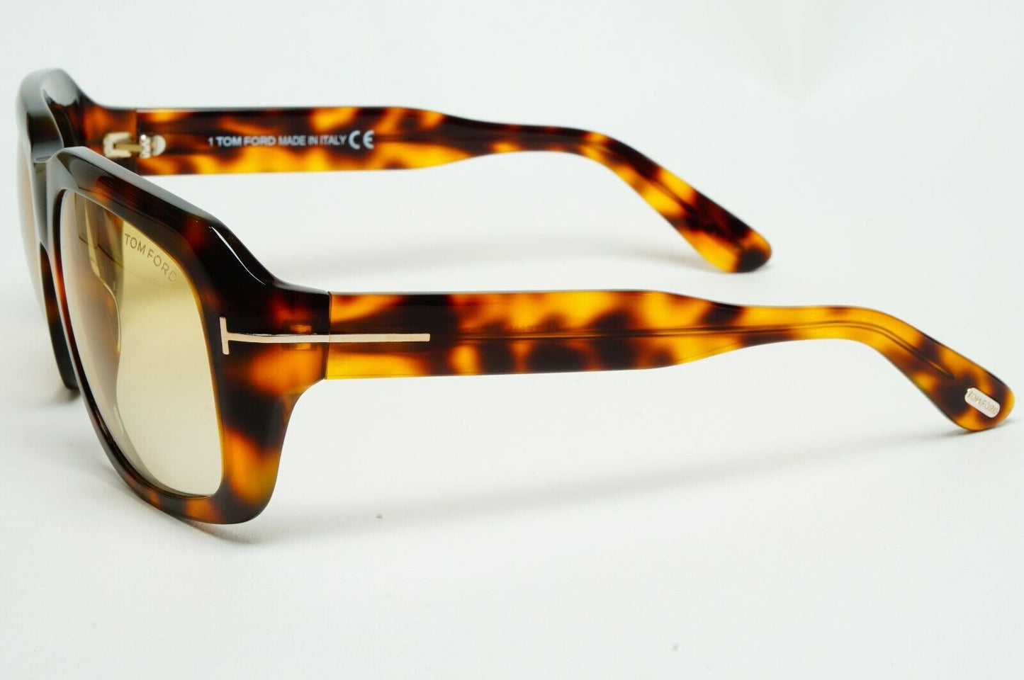 Tom Ford Sunglasses Bailey-02 Brown Tortoiseshell Yellow FT0885 TF 885 53F