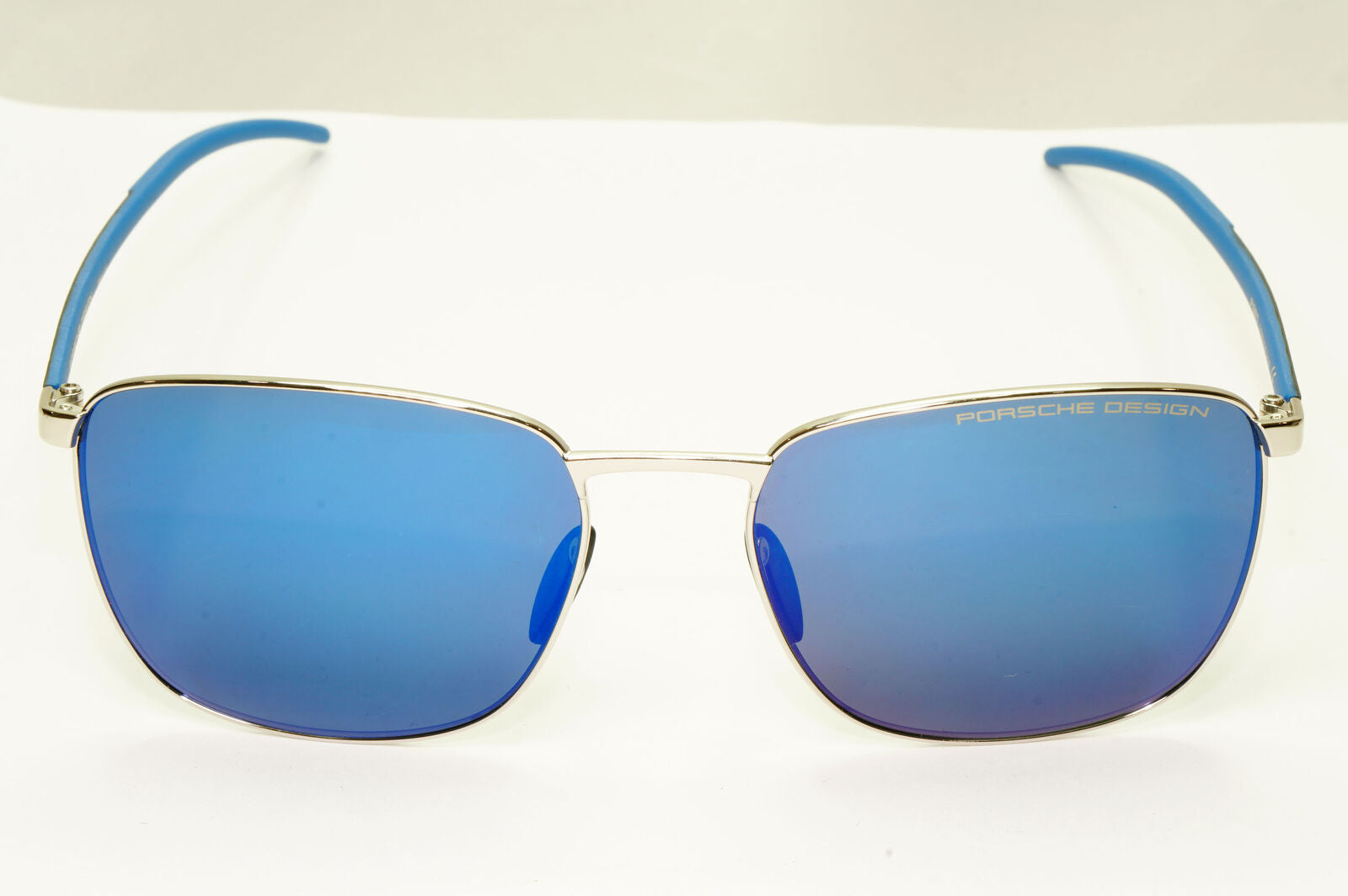 Porsche Design Carbon Fibre Sunglasses Blue Palladium Silver Mirror P8910 D 58mm