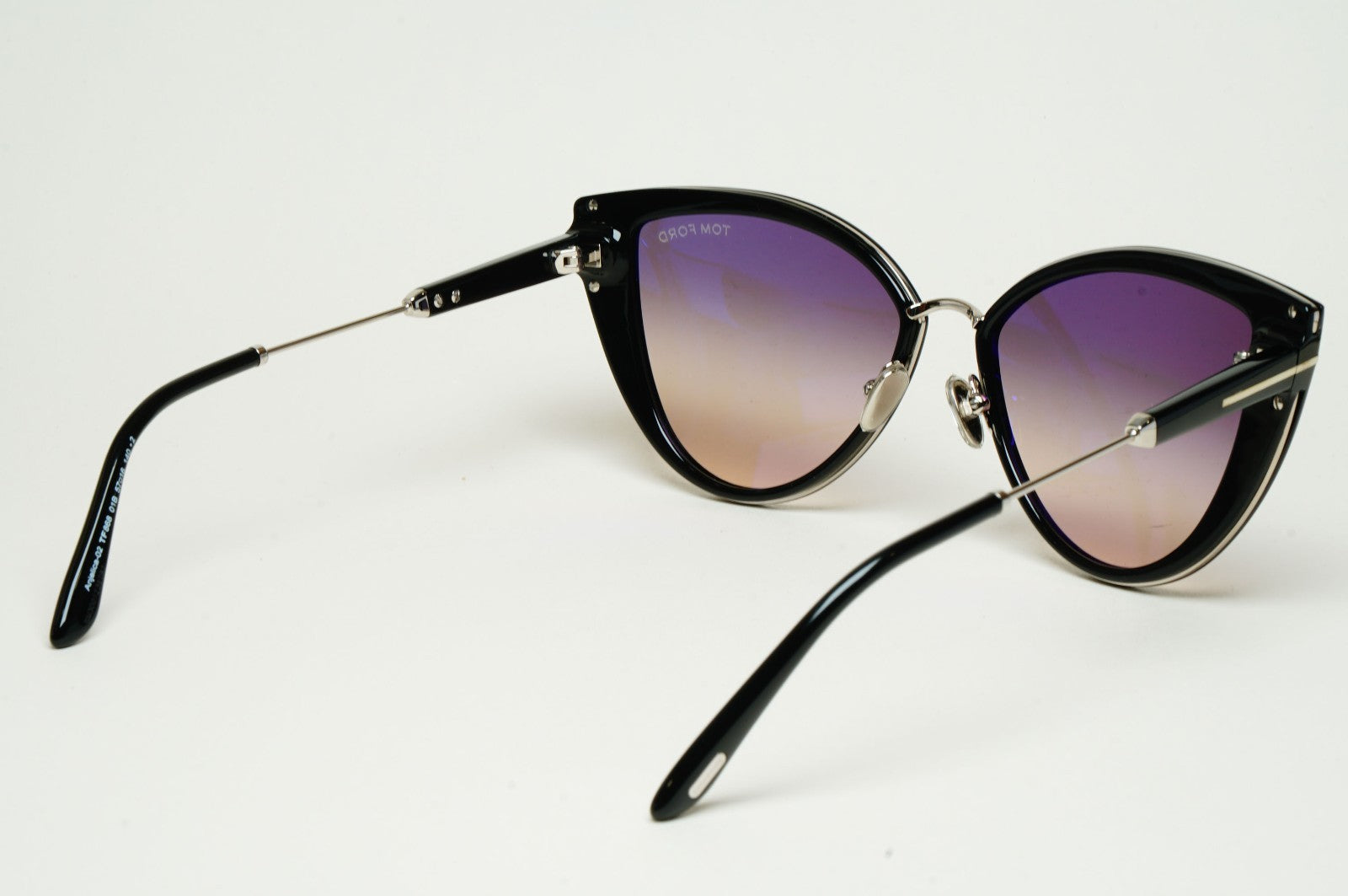 Tom Ford Sunglasses Anjelica-02 Cat Eye Black Grey Gradient FT0868 TF 868 01B