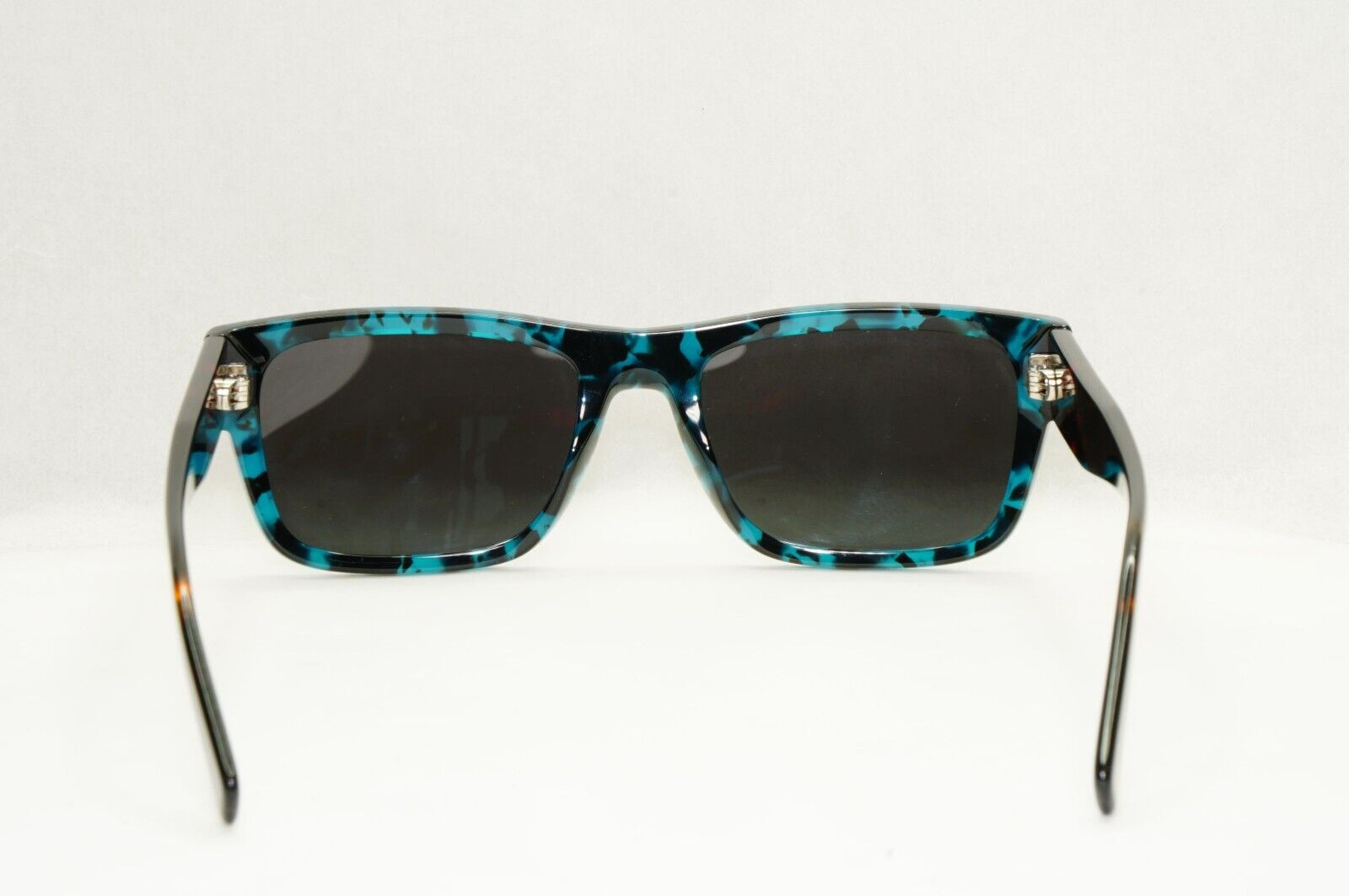 Prada Sunglasses Teal Green Brown Red Havana Square PR15YV VPR 15Y 06Z-1O1 54mm