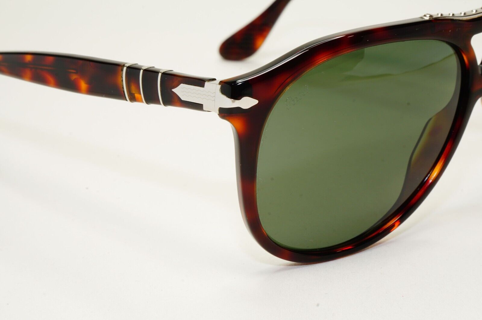 Persol Sunglasses 2011 Roadster Brown Tortoise Green Square 3008-S 24/31 58mm