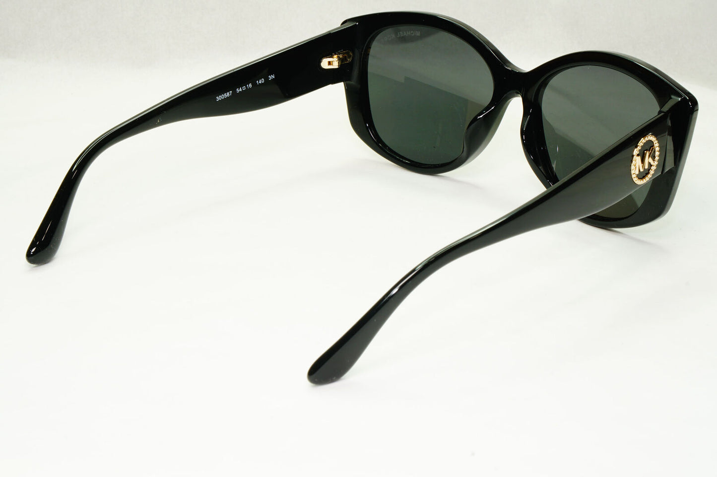 Michael Kors Sunglasses Black Gold Studs Square MK 2175U Charleston 300587