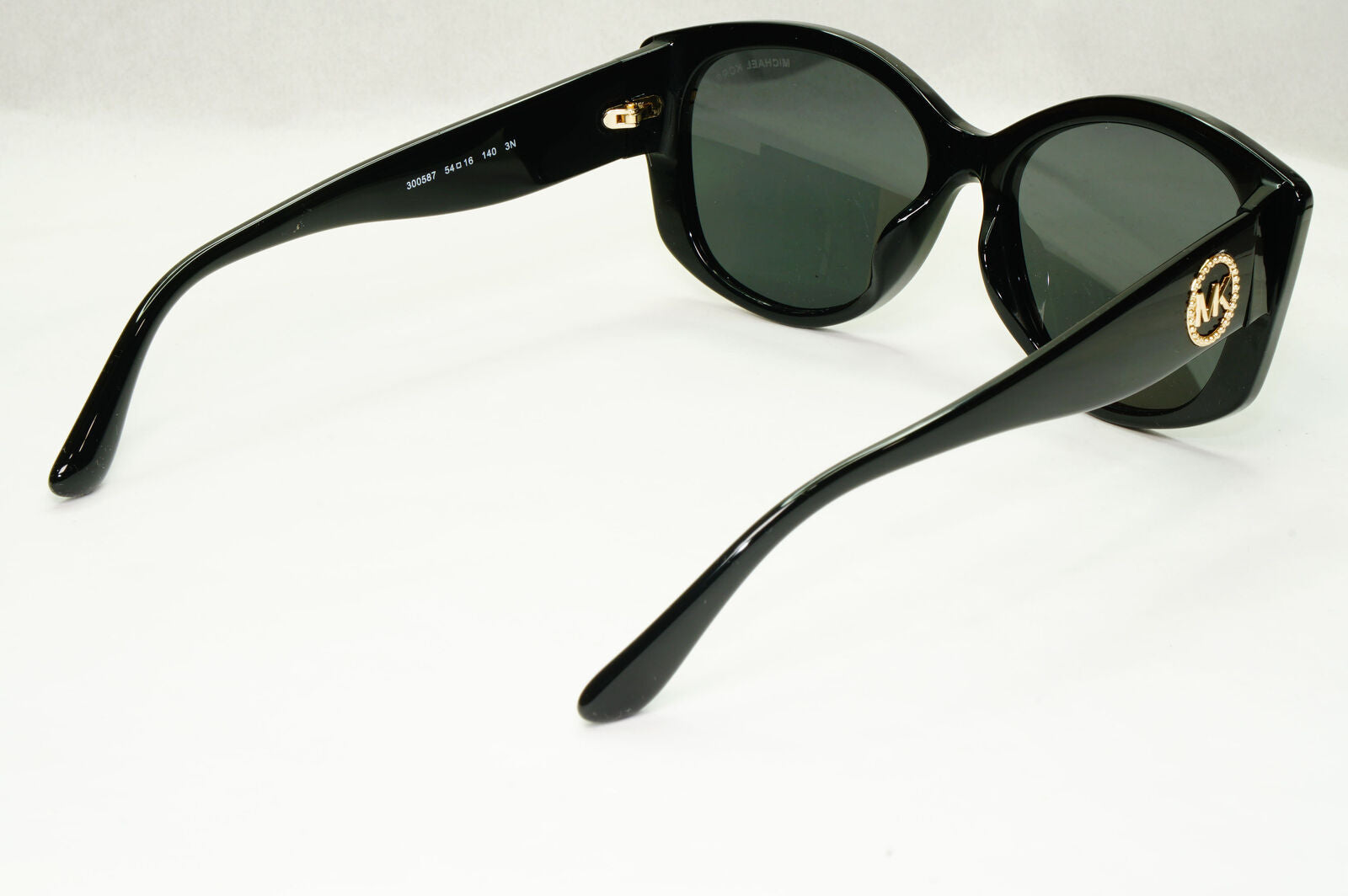 Michael Kors Sunglasses Black Gold Studs Square MK 2175U Charleston 300587