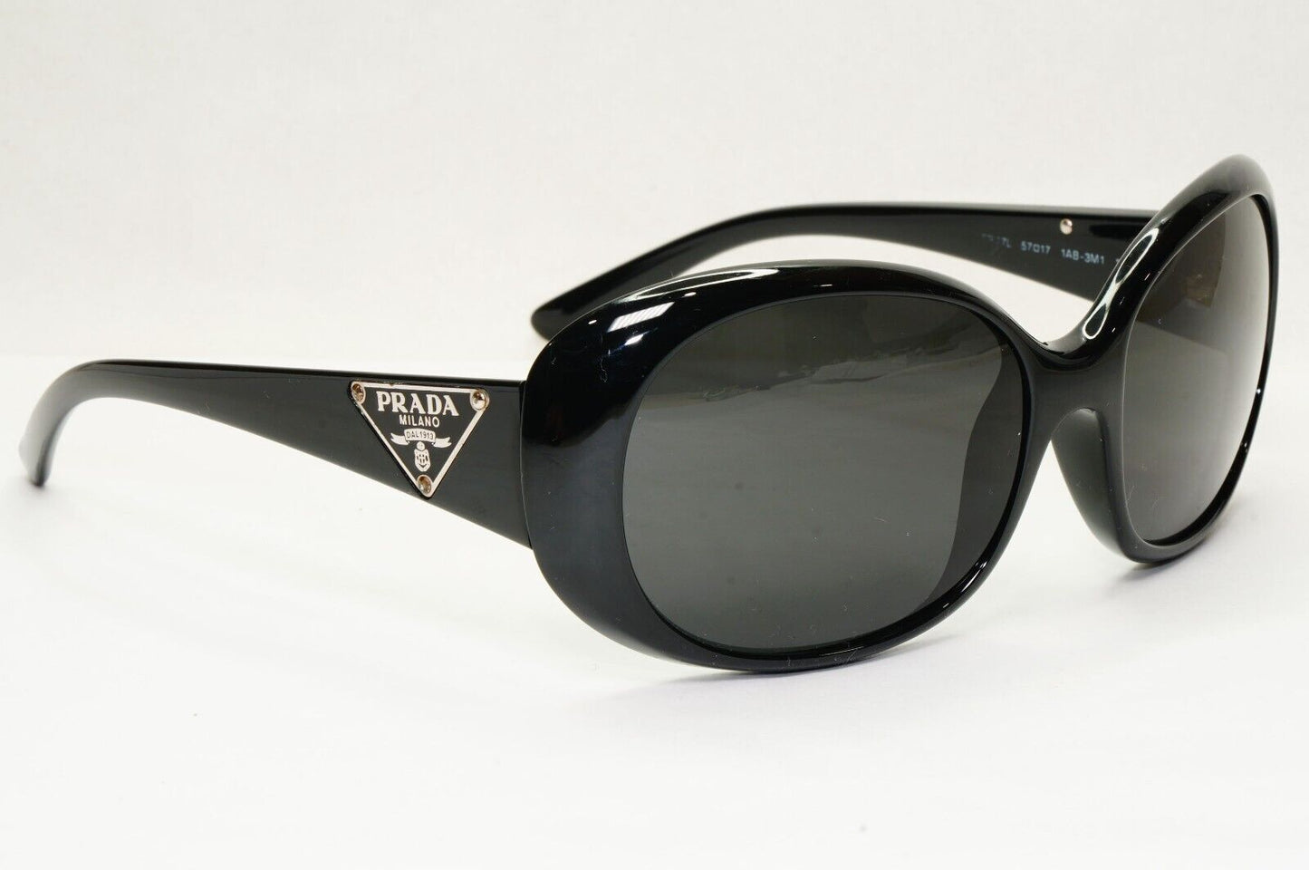 Prada Sunglasses 2010 Triangle Logo Black PR27LS SPR 27L 1AB-3M1 111223