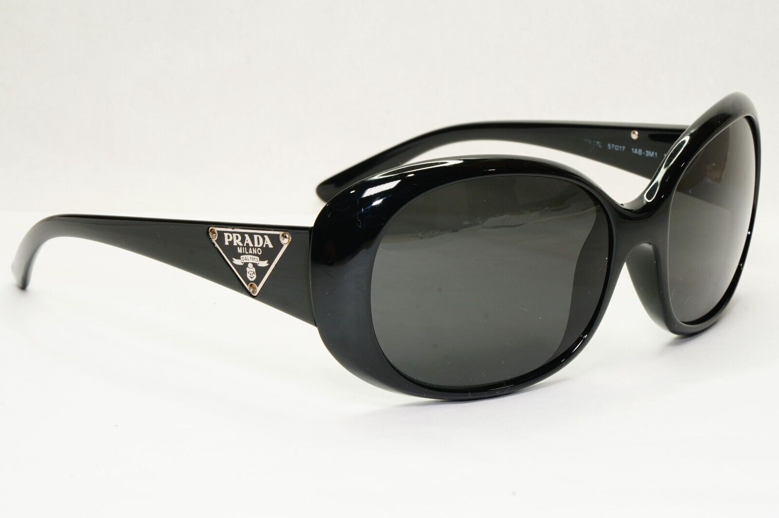 Prada Sunglasses 2010 Triangle Logo Black PR27LS SPR 27L 1AB-3M1 111223