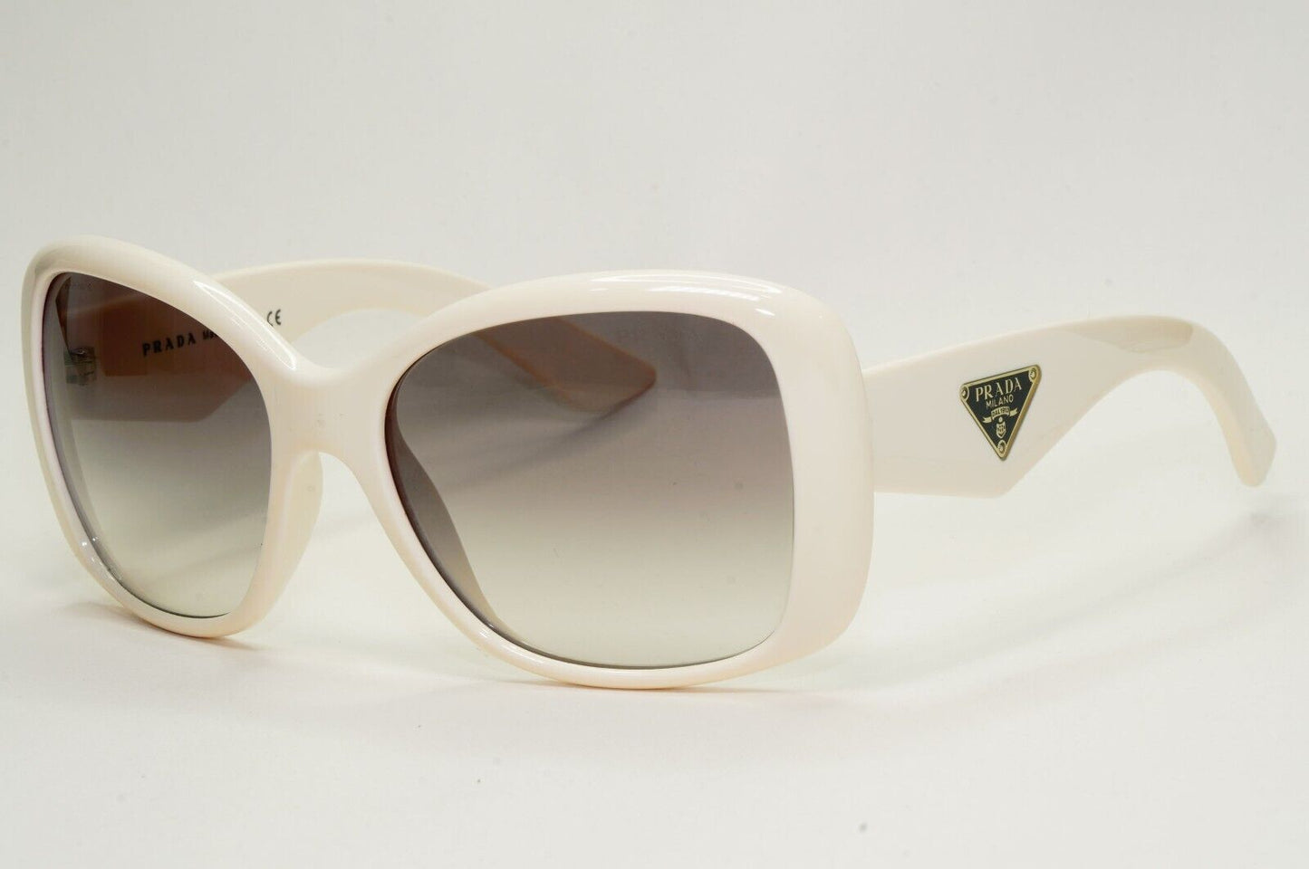 Prada Sunglasses 2013 White Triangle Logo Square Grey PR32PS SPR 32P 7S3-0A7
