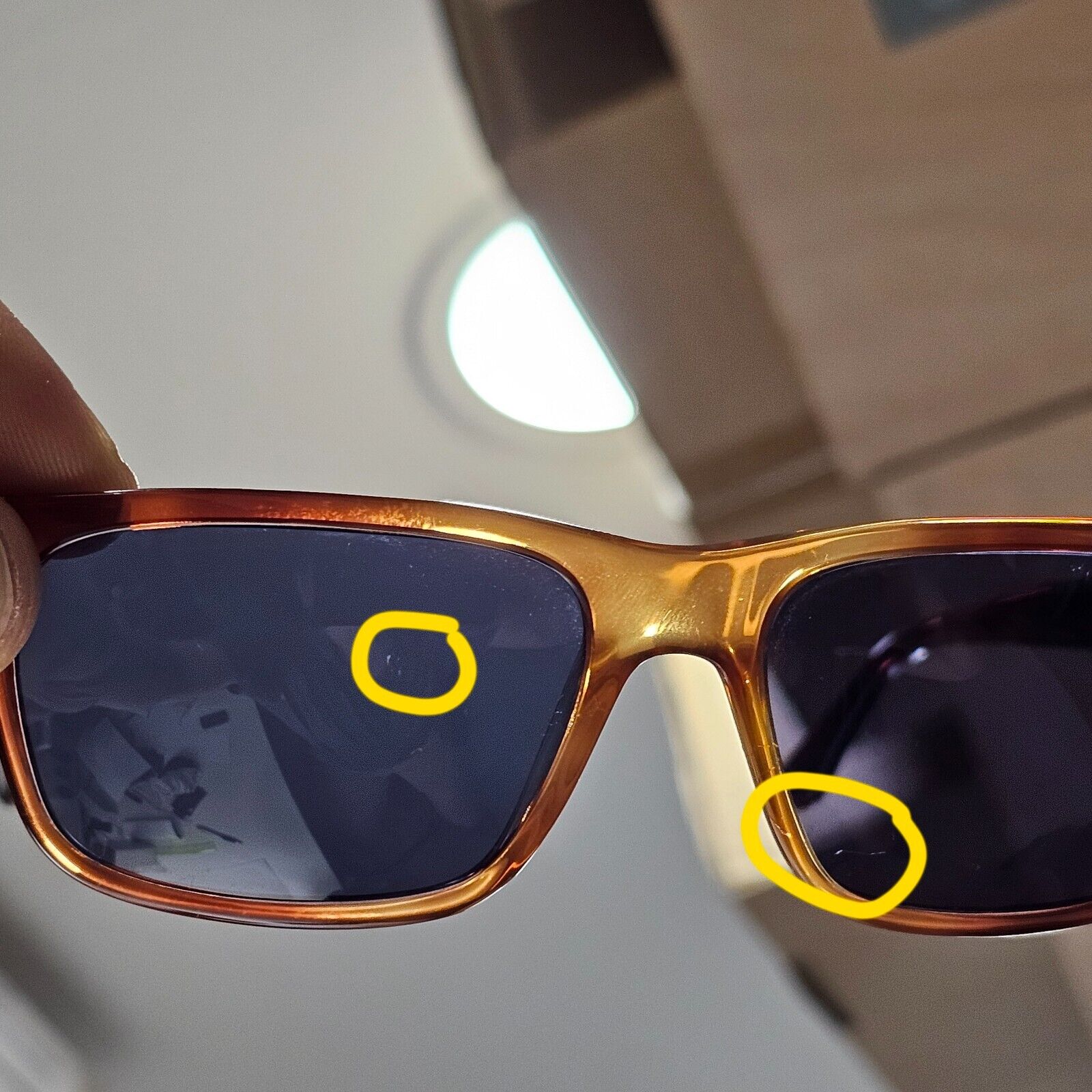 Tom Ford Sunglasses Hugh Brown Havana Square Gold FT0337 TF 337 52B 55mm
