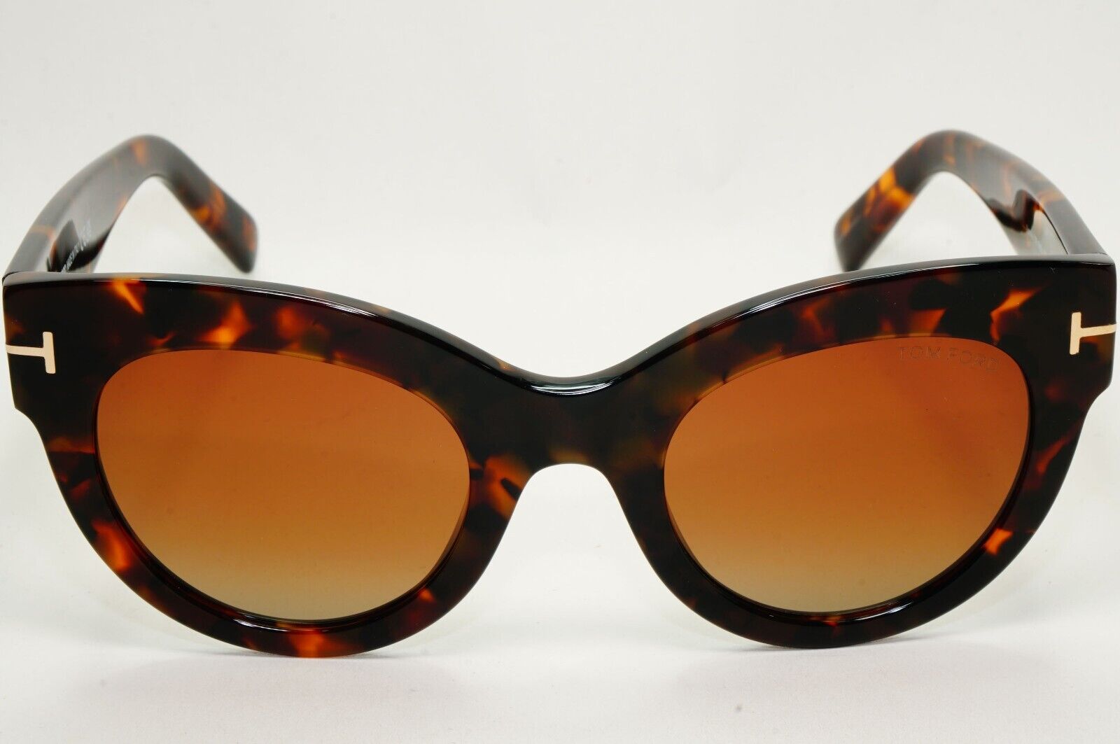 Tom Ford Sunglasses Lucilla Brown Tortoiseshel Gold FT1063 TF 1063 52T 51mm