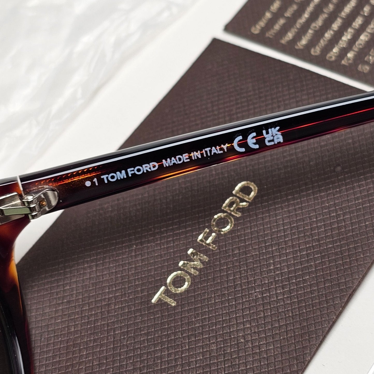 Tom Ford Sunglasses Rex-02 Photochromic Green Brown Tortoise FT1001 54N [1]