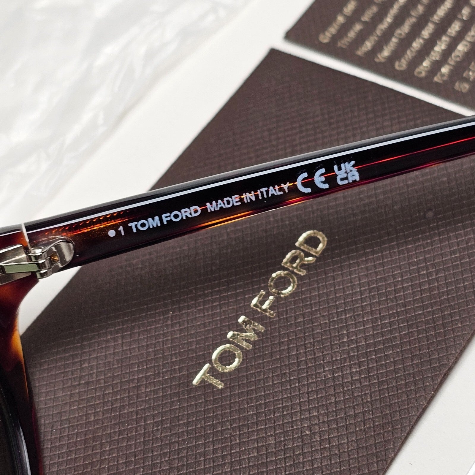 Tom Ford Sunglasses Rex-02 Photochromic Green Brown Tortoise FT1001 54N [1]