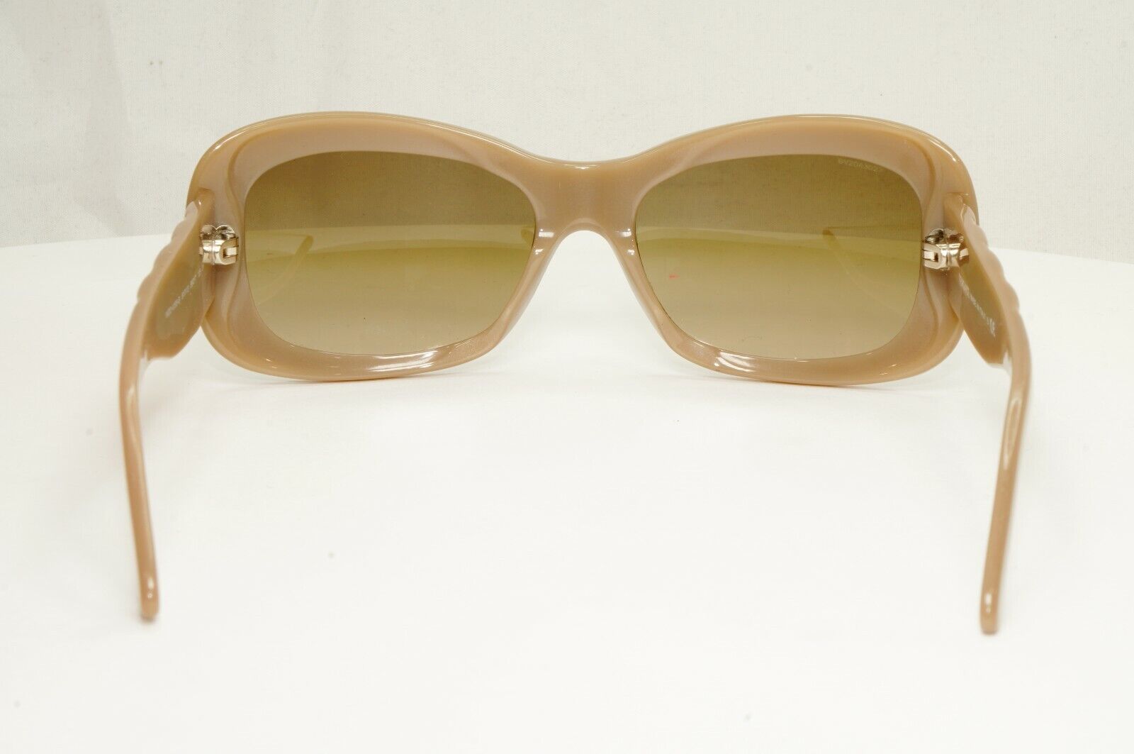 Versace Brown Square Sunglasses Womens Crystal Toffee MOD 4155-B 817/13 310122