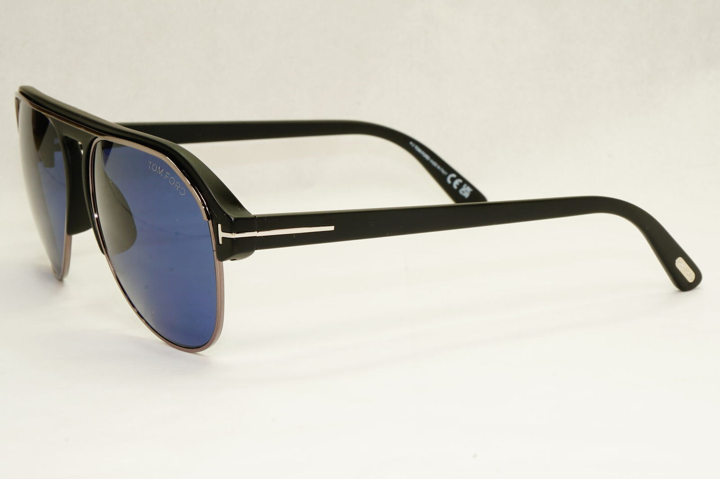Tom Ford Sunglasses Marshall Black Blue Pilot FT0929 TF 929 Marshall 02V