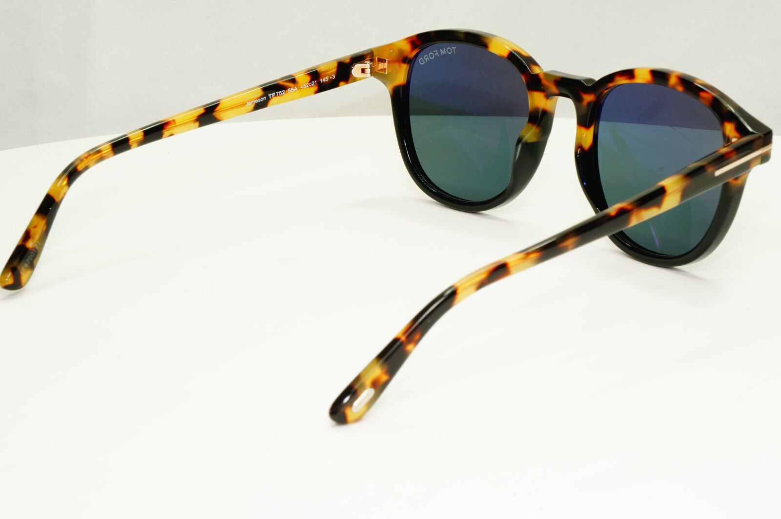 Tom Ford Jameson Sunglasses Havana Brown Grey Square Tortoise TF 752 56A FT0752