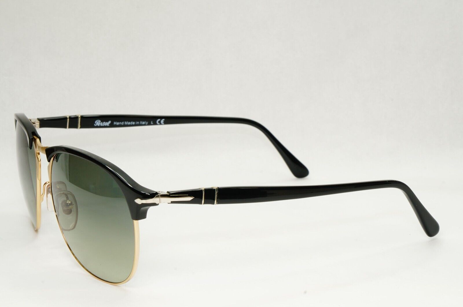 Persol Sunglasses 2015 Black Grey Gradient Pilot Vintage 8649-S 95/71 56mm