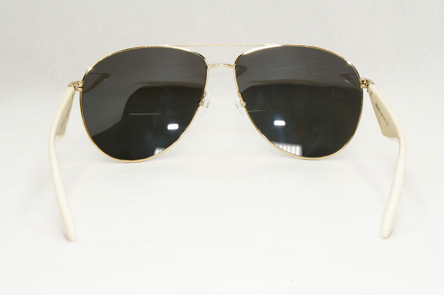 Prada Sunglasses Triangle Black White Pilot PR53QS SPR 53Q ZVN-0A6 60mm 151223