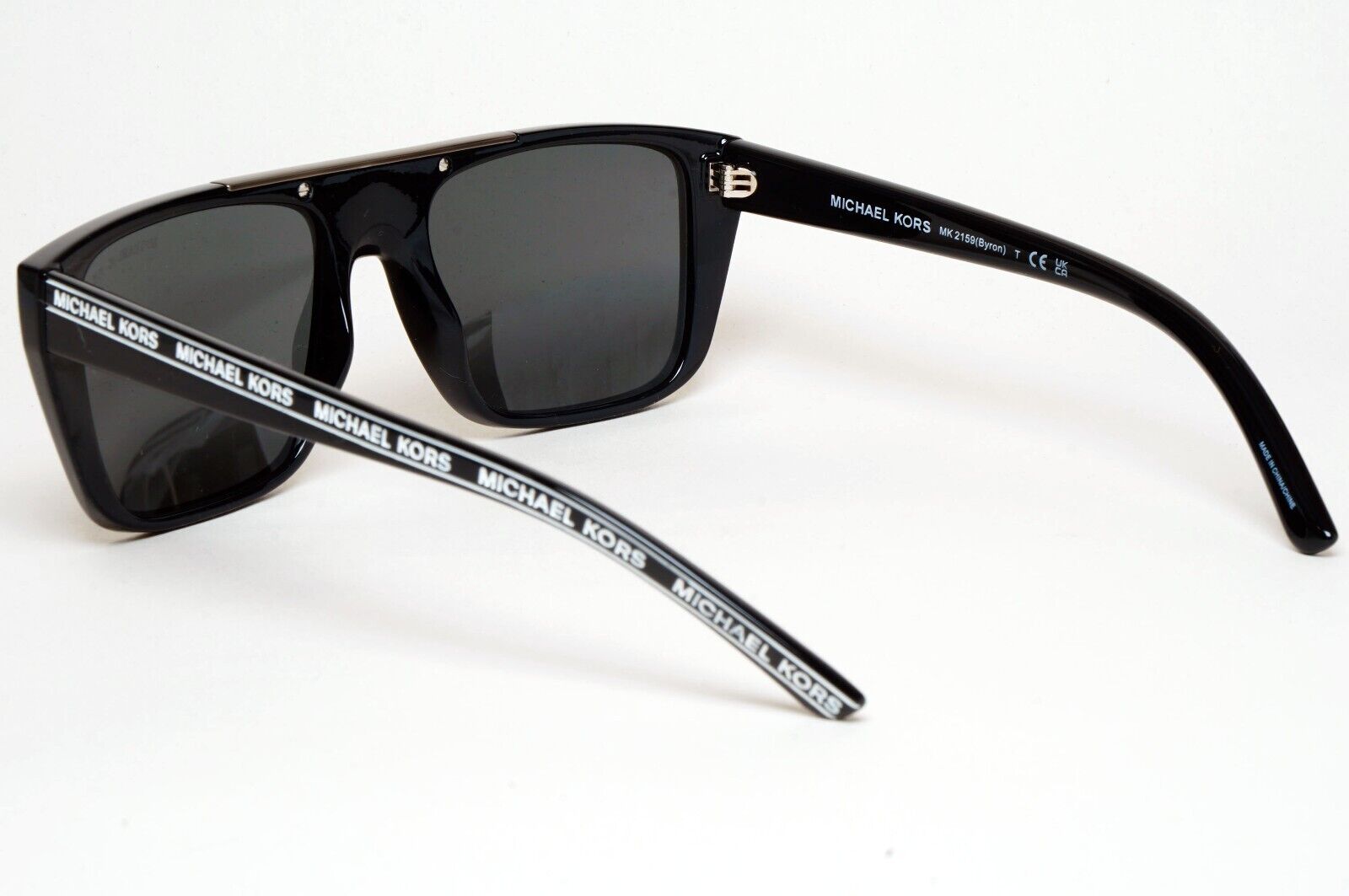 Michael Kors Sunglasses Black Suqare Monogram MK 2159 Byron 3005/87 55mm