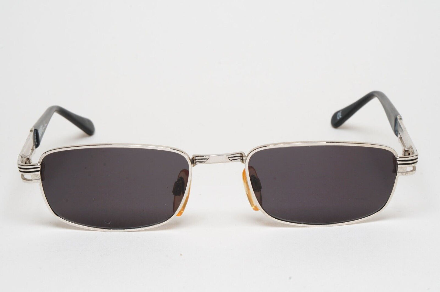 Versus Sunglasses 1996 by Gianni Versace Vintage Silver Black MOD F20 COL 47M