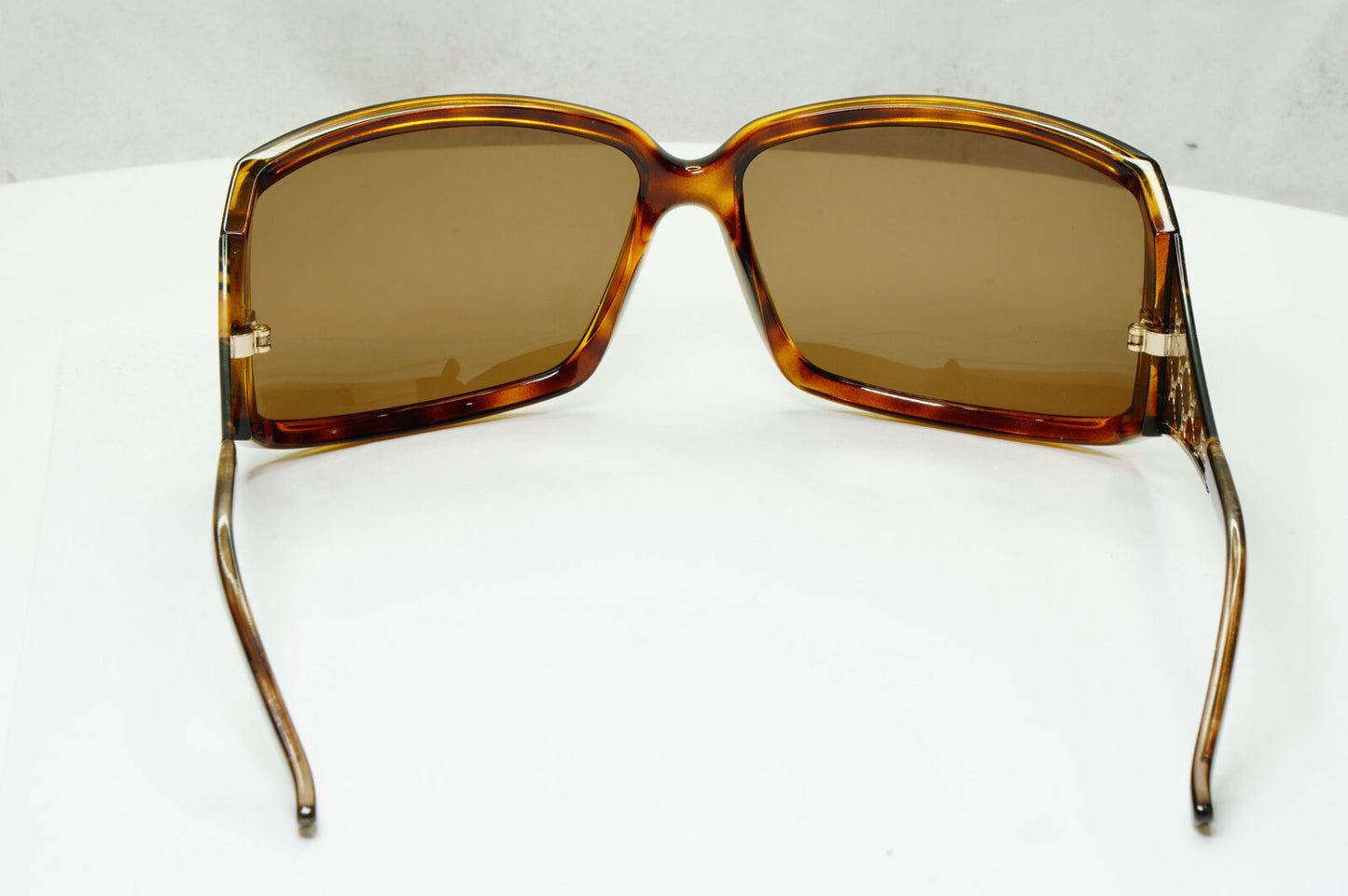 Gucci 2006 Sunglasses Monogram Vintage Gold Brown Square GG 2999/S NHOK1 280323