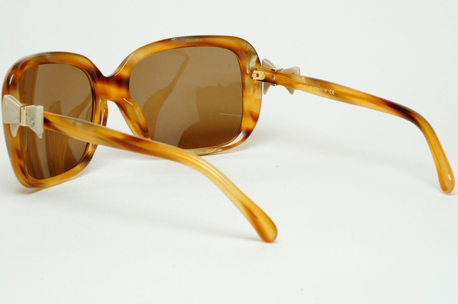 Chanel Sunglasses Bows 2011 Vintage Brown Square 5171 c.938/3B 60mm 100225