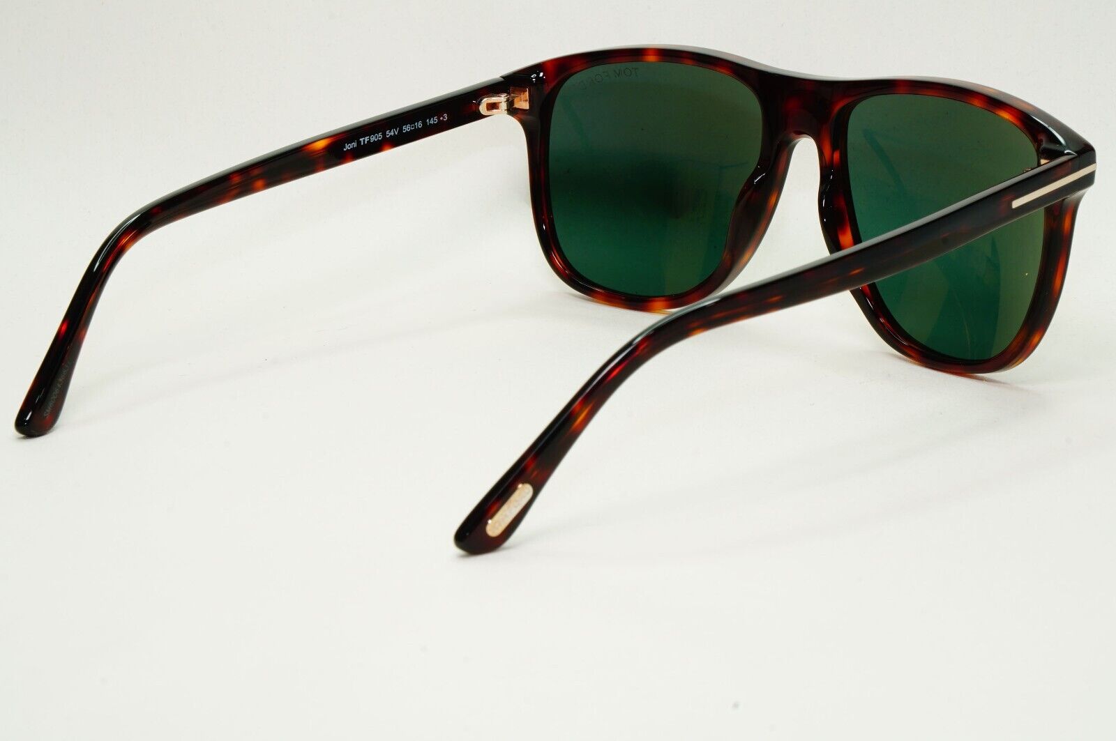 Tom Ford Sunglasses Joni Brown Green Havana Tortoise Square FT0905 TF 905 54V
