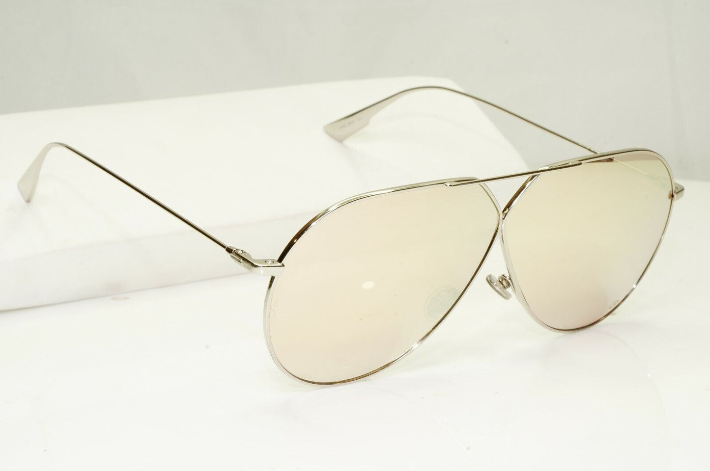 Dior Mirror Palladium Gold Pilot Metal Sunglasses Mens Womens Stellaire 3 010SQ