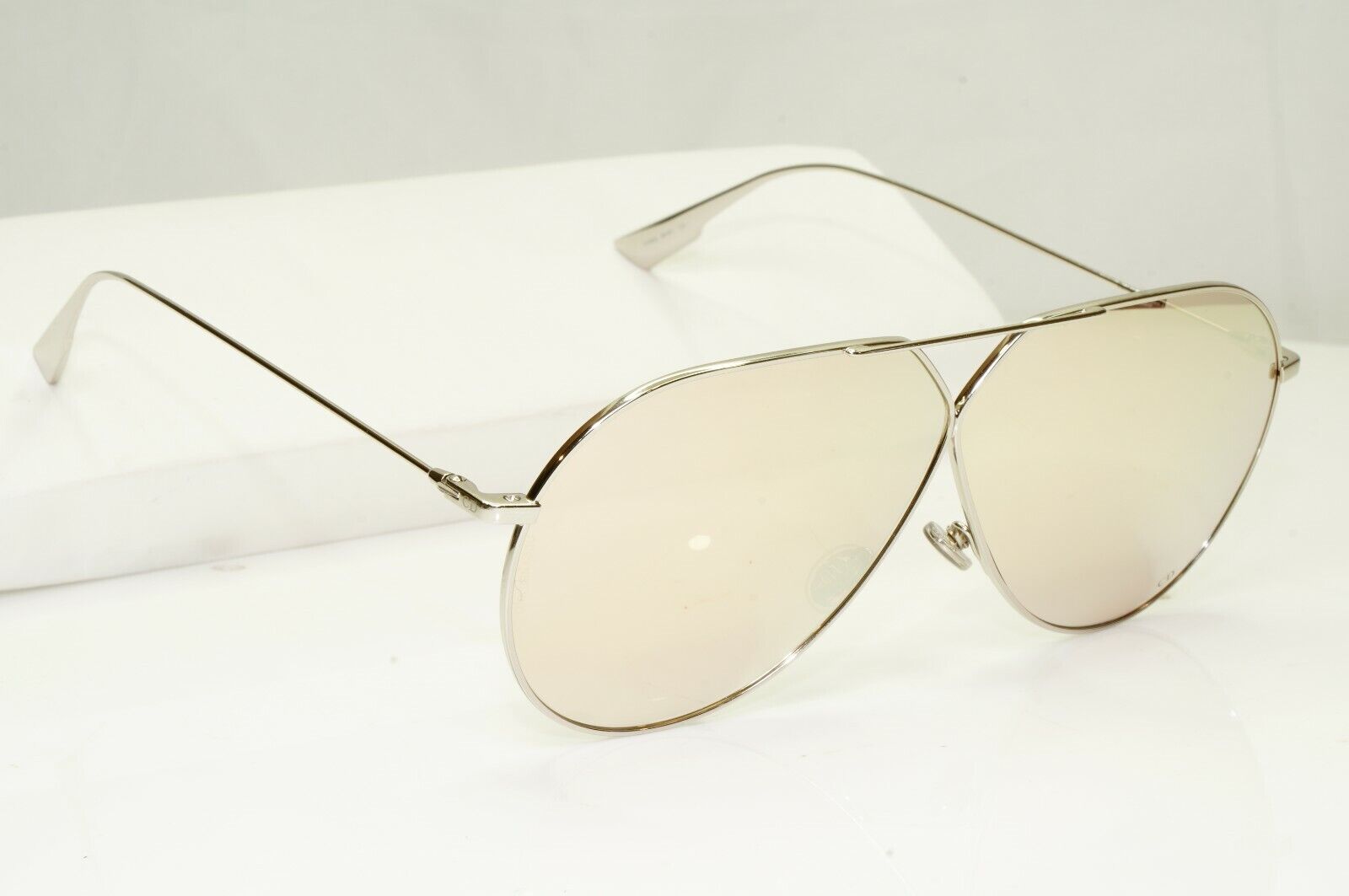 Dior Mirror Palladium Gold Pilot Metal Sunglasses Mens Womens Stellaire 3 010SQ