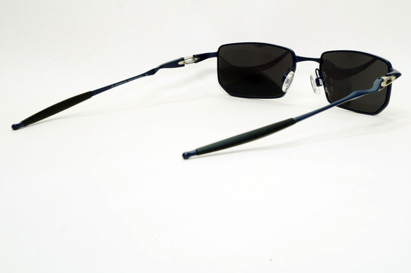 Oakley Sunglasses Outer Foil Dark Navy Matte Black Metal OX 3246 03 51mm