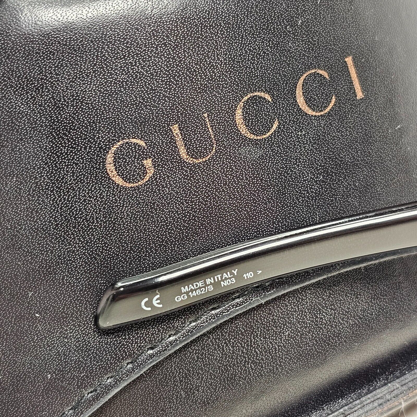 Gucci Sunglasses 1997 Vintage Grey Transparent Shield Visor GG 1462/S N03 091124