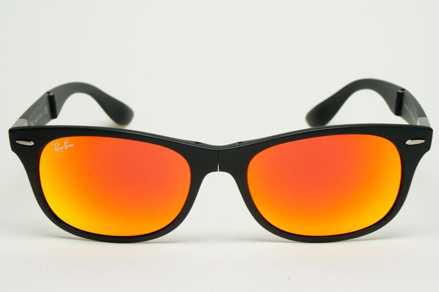 Ray-Ban Sunglasses 2012 New Wayfarer Folding Black Orange RB 4223 601-S/6Q 55mm