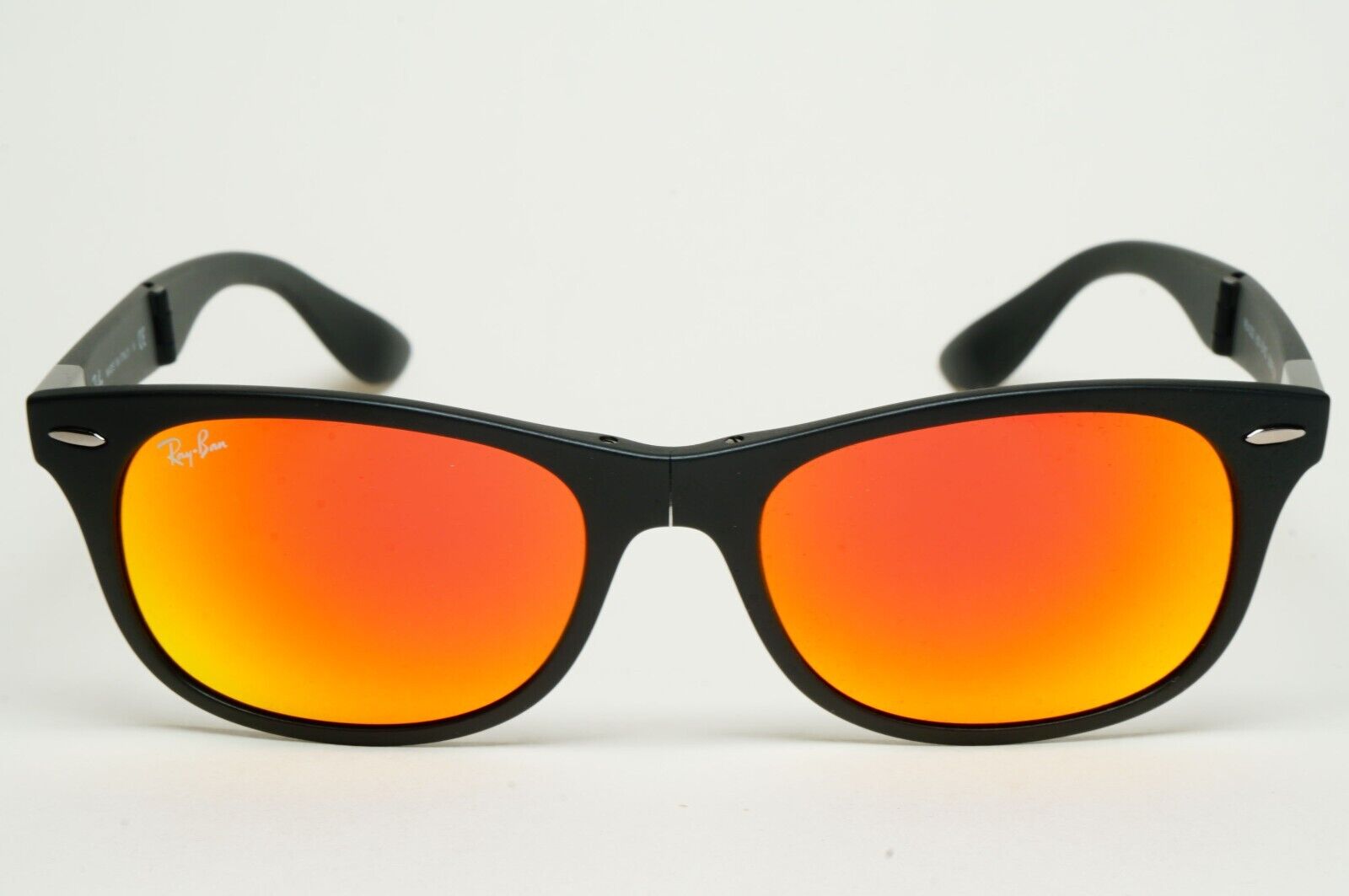 Ray-Ban Sunglasses 2012 New Wayfarer Folding Black Orange RB 4223 601-S/6Q 55mm