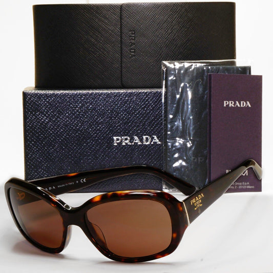 Prada Sunglasses 2012 Brown Tortoise Square Milano PR31NS-A SPR 31N-A 2AU-8C1
