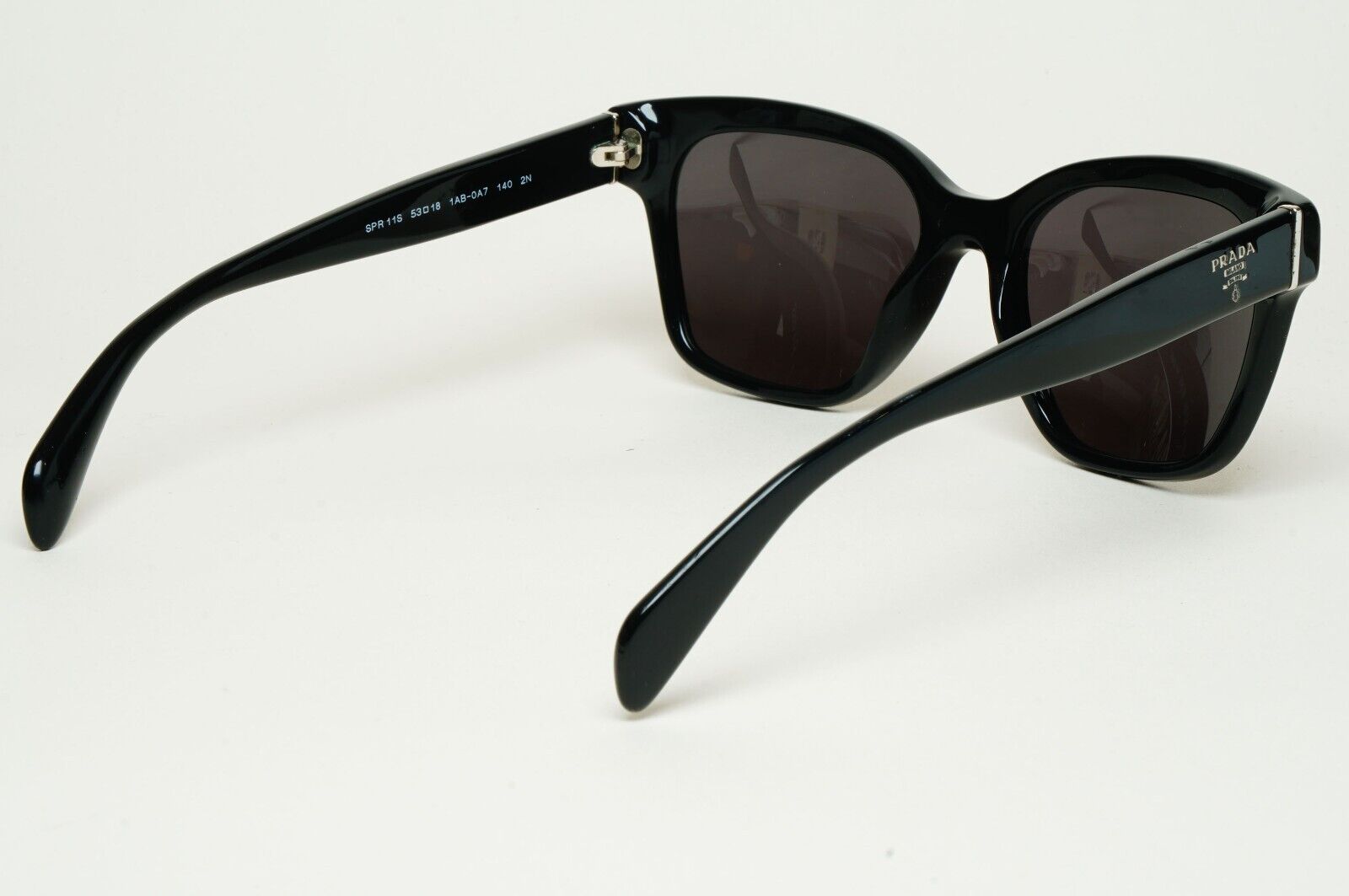 Prada Sunglasses 2015 Vintage Black Square PR11SS SPR 11S 1AB-0A7 53mm 120125