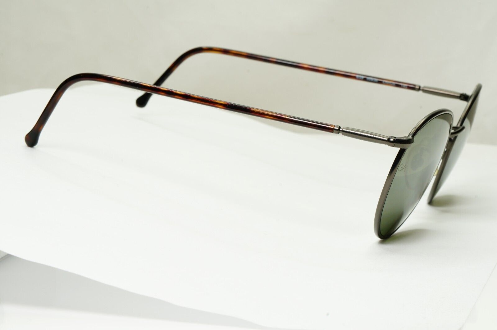 Giorgio Armani 1997 Vintage Sunglasses Gunmetal Green Mirror 639 905/36 51mm