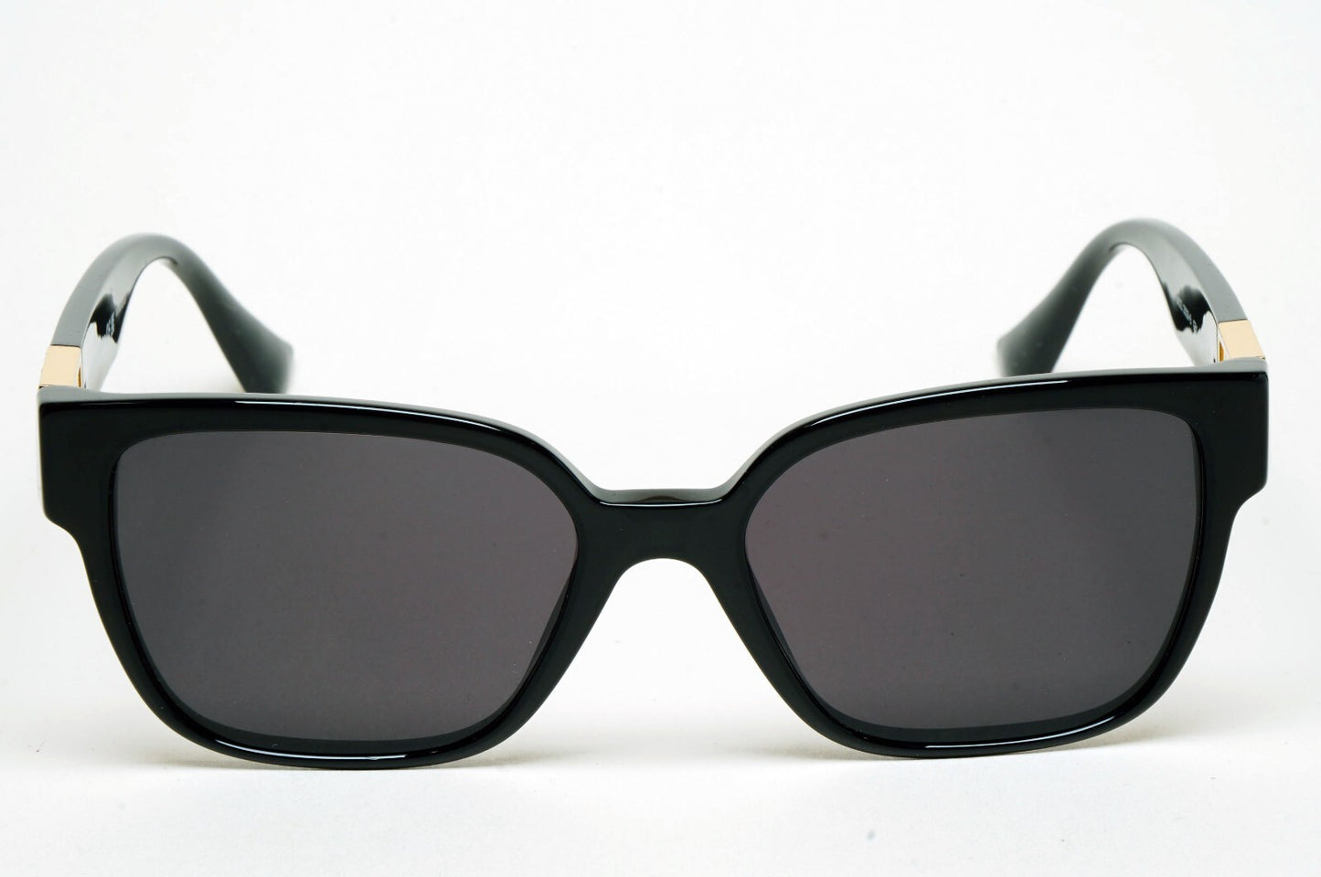 Versace Sunglasses Black Gold Medusa Diamante Square MOD VE 3329-B GB1 52mm