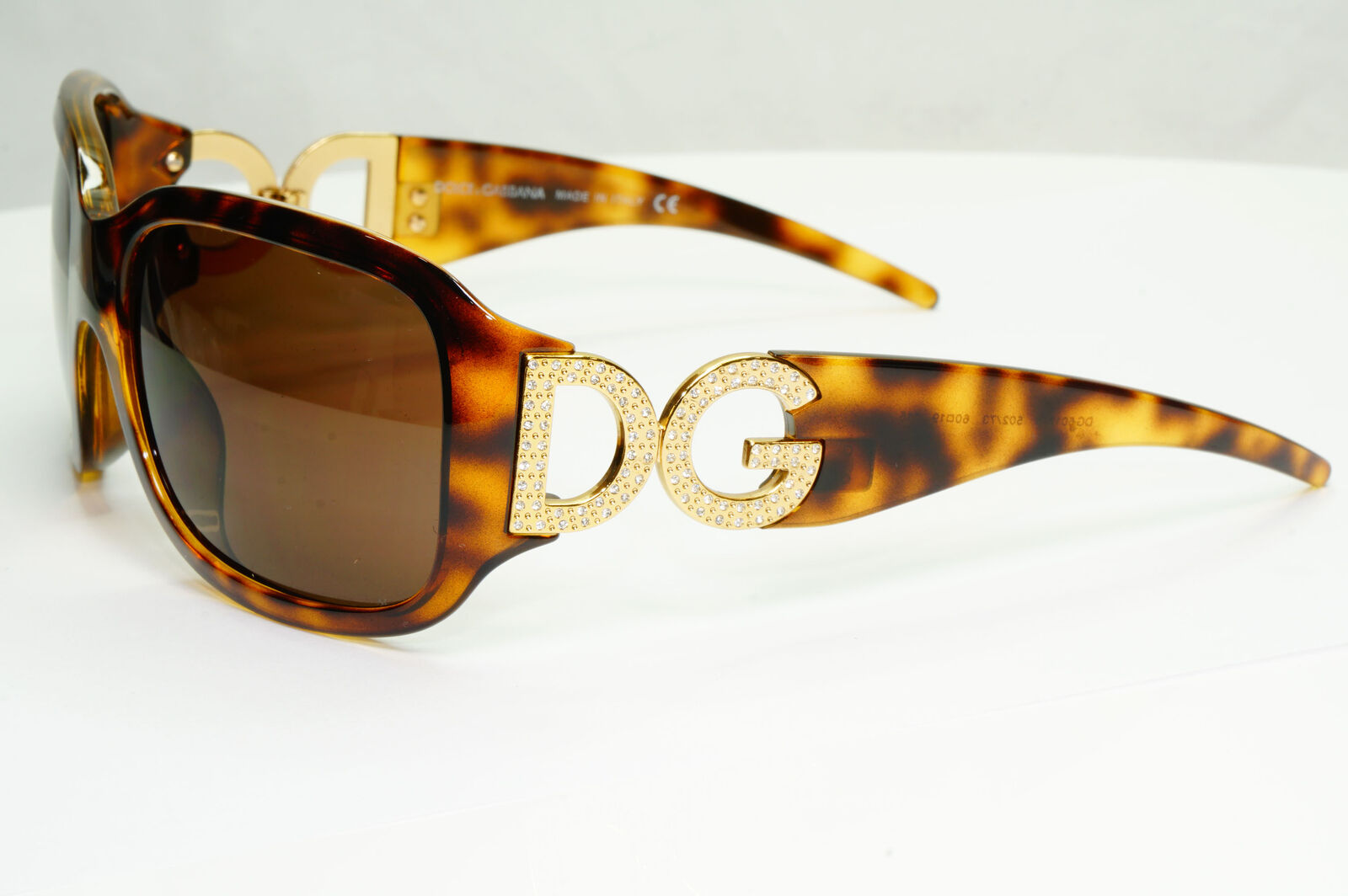 Dolce & Gabbana Gold Sunglasses Tortoiseshell Brown DG 6017-B 502/73 020822