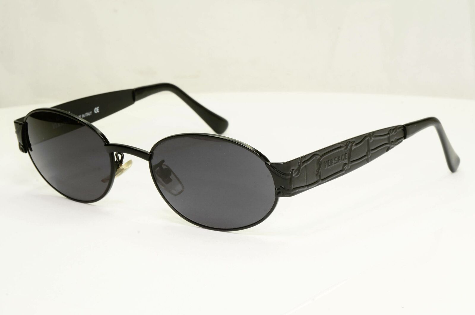 Gianni Versace Sunglasses 1996 Vintage Unisex Black Metal GV MOD X05 COL 028