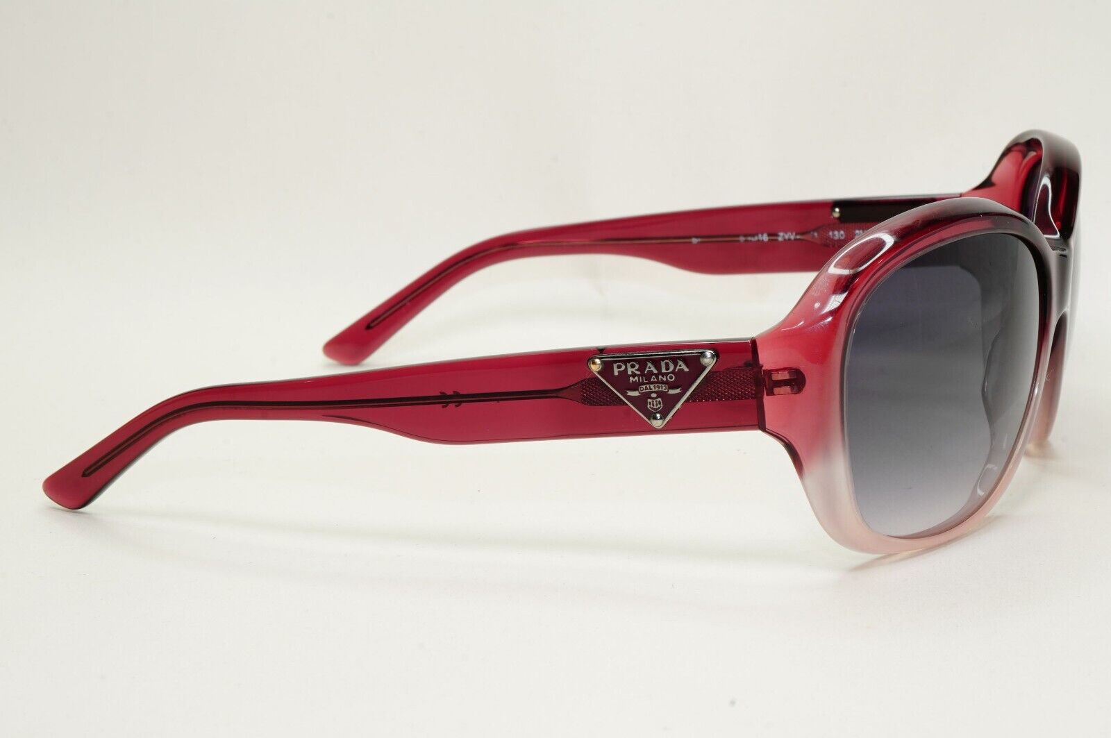 Prada Sunglasses 2011 Vintage Pale Red Triangle PR10MS SPR 10M ZYV-3M1 081124