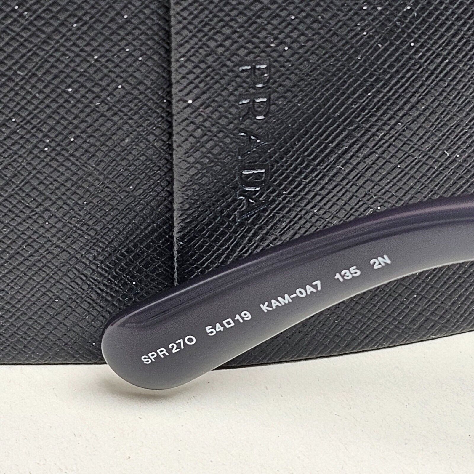 Prada Sunglasses Baroque Swirl Grey Transparent PR27OS SPR 27O KAM-0A7 250125