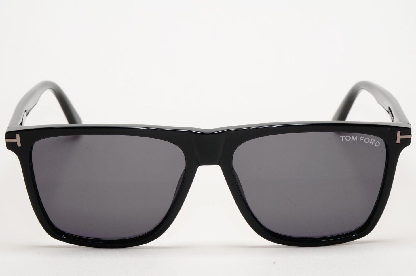 Tom Ford Sunglasses Fletcher Black Glossy Grey Smoke FT0832-N TF 832-N 01A 57mm