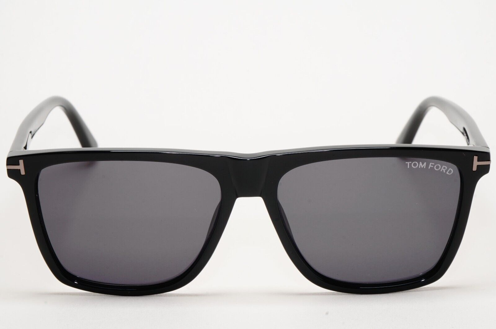 Tom Ford Sunglasses Fletcher Black Glossy Grey Smoke FT0832-N TF 832-N 01A 57mm