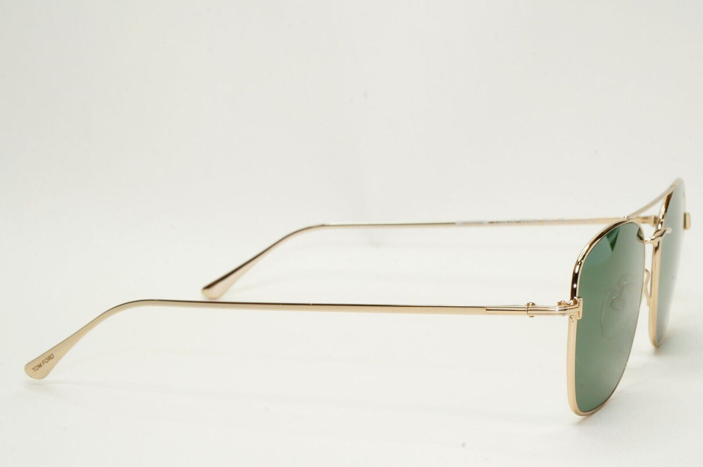 Tom Ford Sunglasses Luca-02 Gold Green Pilot FT0650 TF 650 28N 55mm