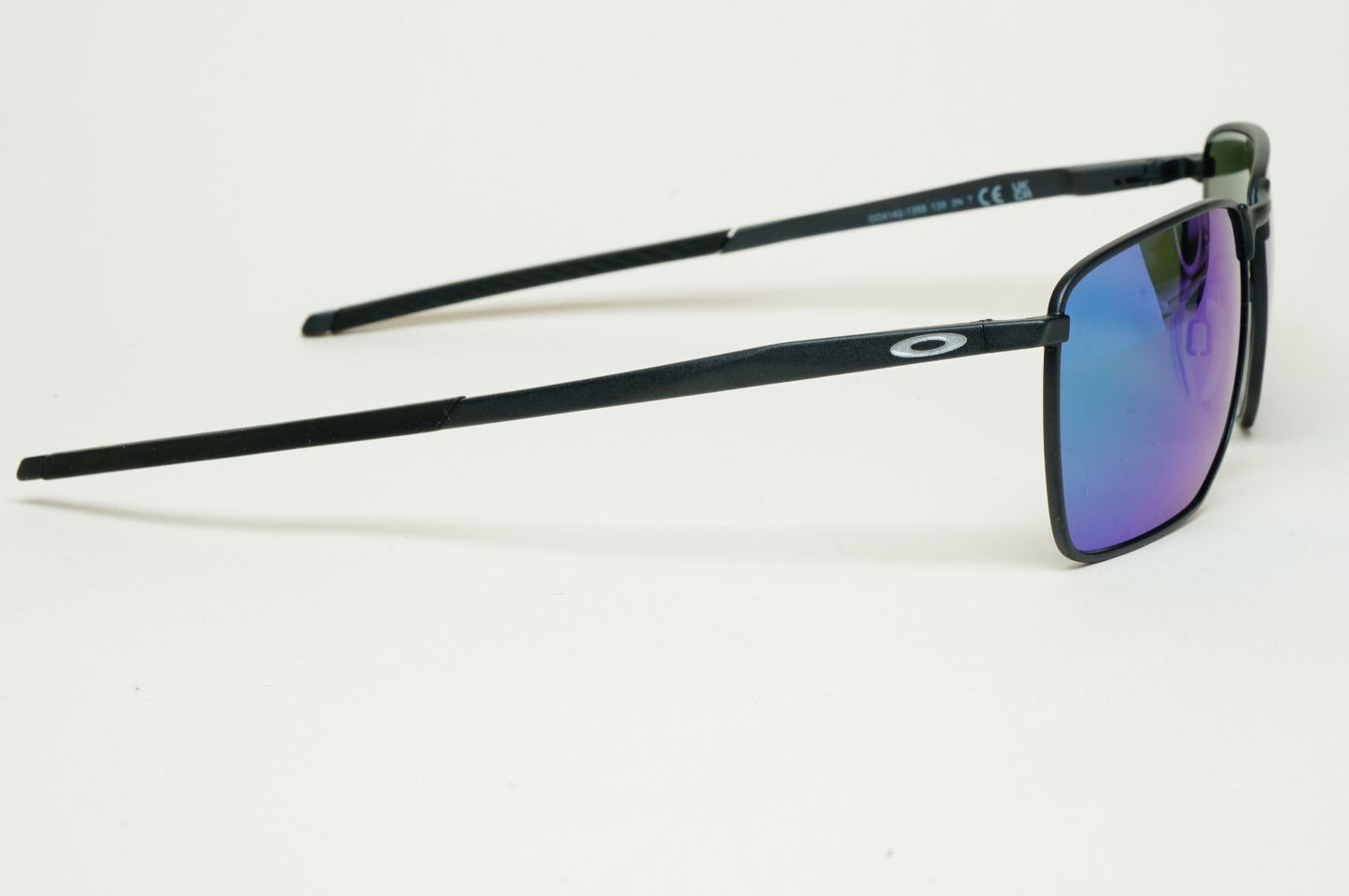 Oakley Sunglasses Ejector Black Green Satin Steel Prizm Jade OO 4142 13 58mm