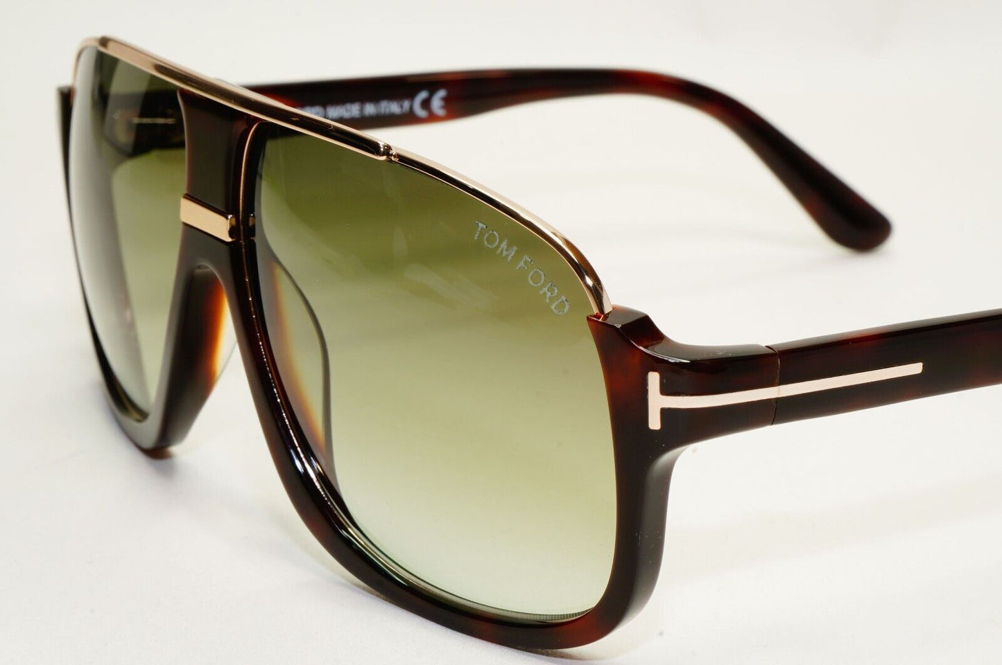 Tom Ford Sunglasses Elliott Brown Gold Green Grey Havana FT0335 TF 335 56K 60mm