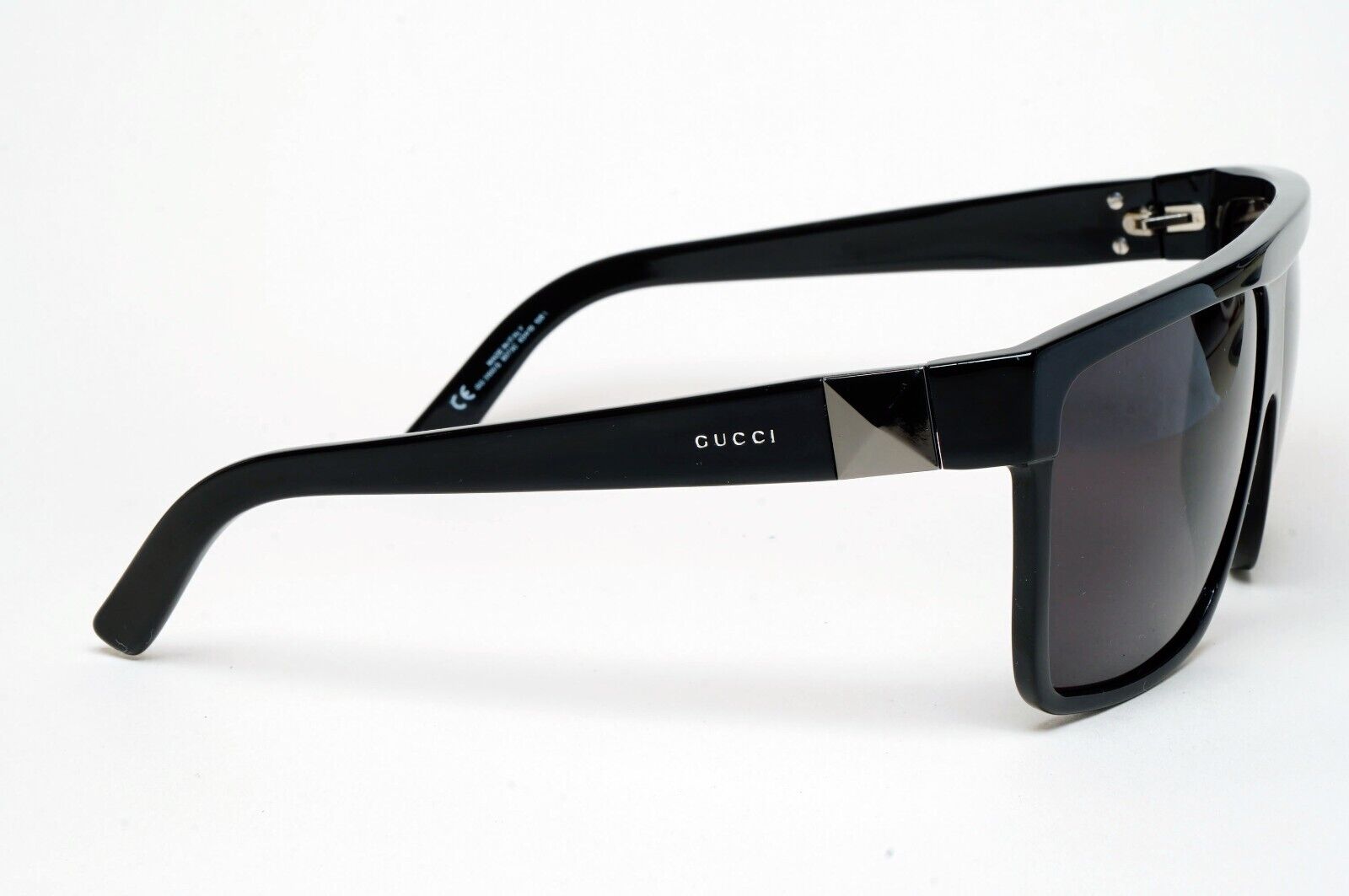 Gucci Sunglasses 2011 Vintage Black Square Large GG 3100/S 8073C 290125